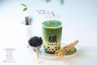 清凉古风饮品海报摄影 乌铁茶集